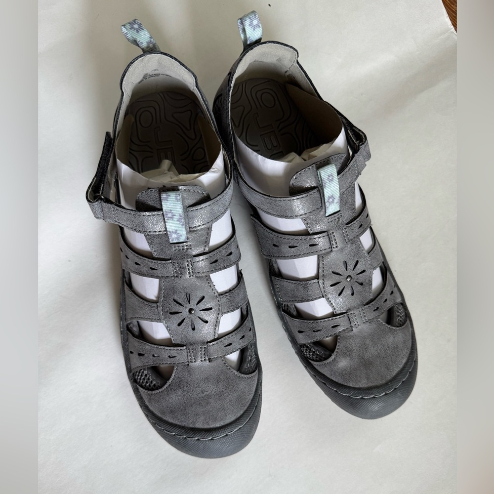 JBU by Jambu Gemini Sport Sandal, Hiking, Walking Shoes, Grey, Size 10 NEW!